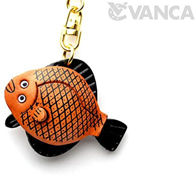 (Fait main fabriqu? au Japon nouvelle artisan) porte-cl?s en cuir histoire KH patauger VANCA CRAFT (japon importation)