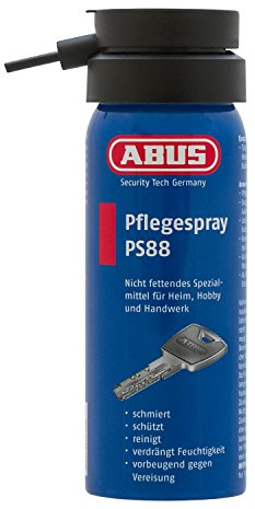 ABUS PS 88 – Spray Gleitmittel Fett frei und Feuchtigkeit abweisend 50 ml