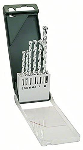 Bosch 2609255461 - Set composto da 6 punte da trapano per cemento