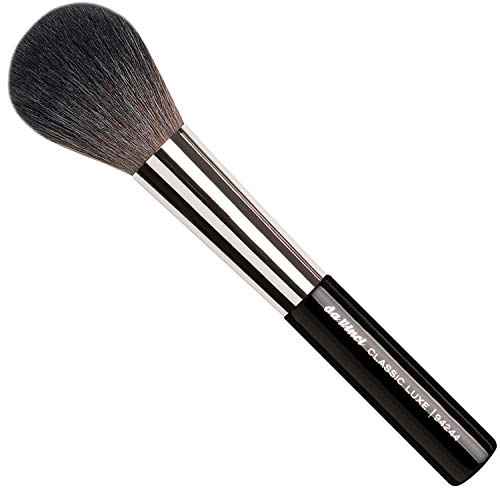 da Vinci, CLASSIC Puderpinsel rund, Naturhaar, für losen & gepressten Puder, gleichmäßiger Auftrag, weiche Übergänge, mattierender Effekt, hochglanz, Handmade in Germany