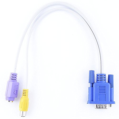 Cavo VGA maschio a RCA S-Video