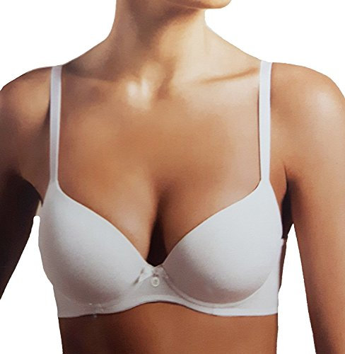 Laura Biagiotti Reggiseno Push up Gel Art.Giulia 90131 Coppa B con Ferretto (1, Bianco)