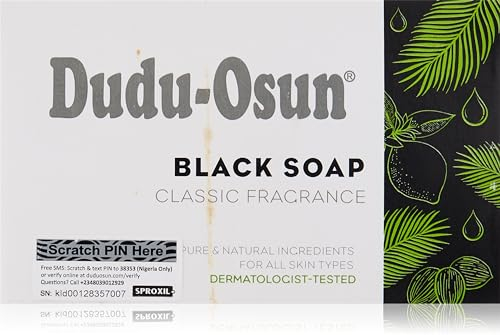 Tropical Naturals Dudu Osun Savon Noir 150 g