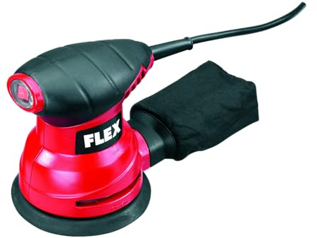 Flex Exzenterschleifer XS 713 (Schleifmaschine 230 Watt, Leerlaufhubzahl 12000 /min, Hub 1,6 mm, Schleifpapier-ø 125 mm, Schleifer mit Klett-Befestigung) 334111
