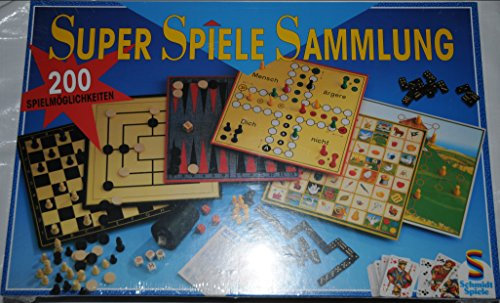 Schmidt Spiele 01211: Spiele Sammlung mit über 200 Spielmöglichkeiten [Brettspiel].