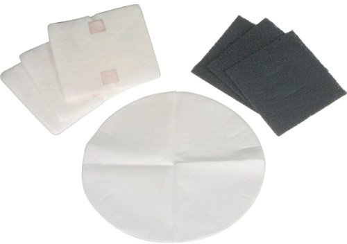 De' Longhi 552094 Friteusenfilter FP-EC/FP-A, 3 Fettfilter, 3 Kohlefilter und 3 Ölfilter