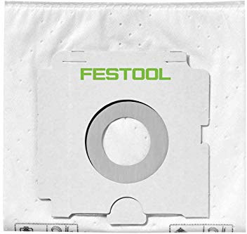 Festool SELFCLEAN Filtersack SC FIS-CT 48/5 – 5 Stück | Original Festool Staubsaugerbeutel für CT 48 – SELFCLEAN-Funktion für konstante Saugleistung