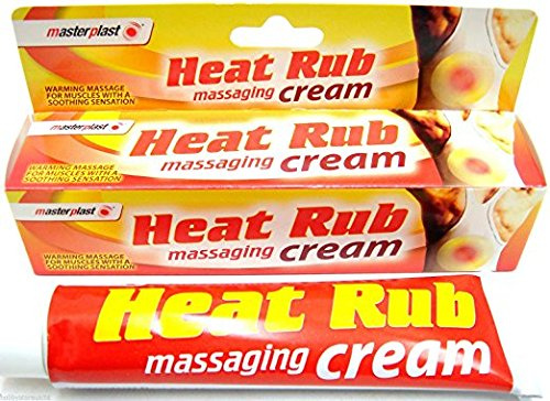 6 x Tuben Masterplast, Wärme-Creme zum Massieren, zur Schmerzlinderung, 70 g pro Tube