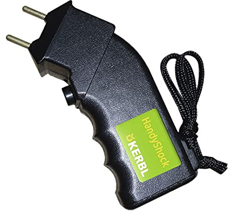 Kerbl Viehtreiber HandyShock (L x B x H 16 x 8 x 2,4 cm, max. Spitzenspannung 3800 V, aus Kunststoff, sehr leicht) 11215