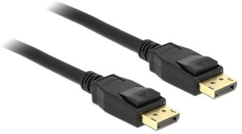 DeLock Kabel DisplayPort 1.2 Stecker > DisplayPort Stecker 5 m schwarz 4K