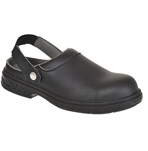 Portwest Herren Steelite Safety Clog Sb Ae Wru sabot de travail, Schwarz, 42 EU