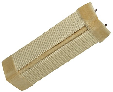 Nobby Kratzecke mit Plüsch, beige 49 x 22 cm, 1 Stück