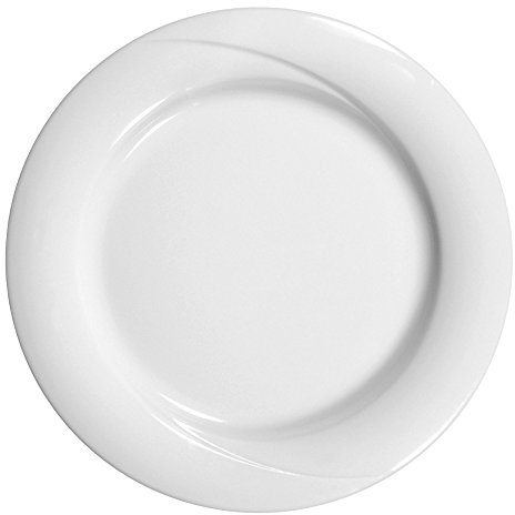 Seltmann Weiden Teller flach 26 cm Fahne 6 Stück Laguna Weiss Uni 00006
