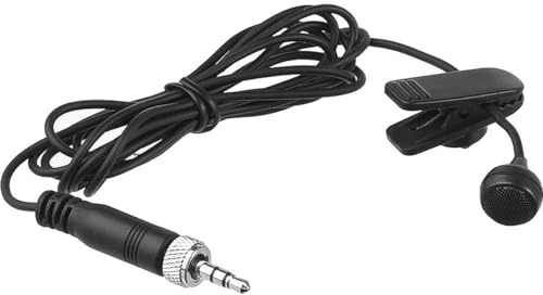 Sennheiser ME 4 – Microphone (Interview, 50 – 18000 Hz, Cardioid, Fil, Mini Jack, 1,6 m) Noir