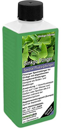 Ginkgo-Dünger Ginkgobäume düngen, Premium Flüssigdünger als NPK Volldünger