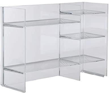 Kartell Sound-Rack Mobile Contenitore, Cristallo, 26 x 75 x 53 cm