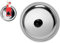 Home Coperchio, 32 cm, Alluminio, Argento