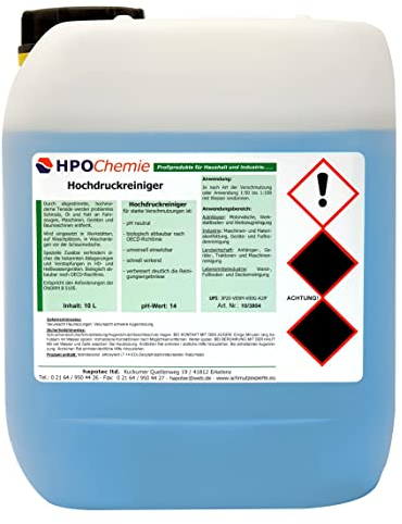 HPOChemie Hochdruckreiniger 10ltr.