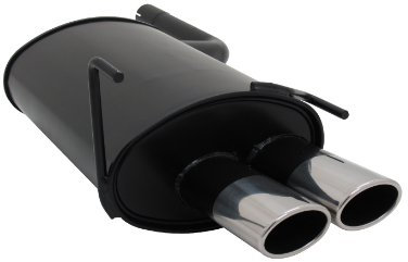 Novus Sportauspuff Gruppe N 2x85/58mm AM-Design
