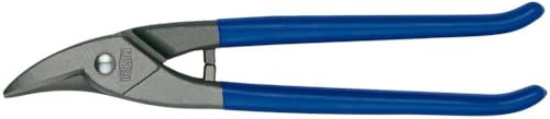 BESSEY Erdi Figuren-Loch-Schere D214-275, Rechtsschneidend, Gesamtlänge 275 mm Schnittlänge 43 mm, sehr schlangker Scherenkopf, Gewicht 0,53 Kg