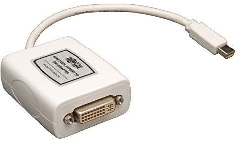 Tripp Lite Mini DisplayPort to DVI Adapter Converter mDP to DVI-I M/F, 15.24 cm (P137-06N-DVI)