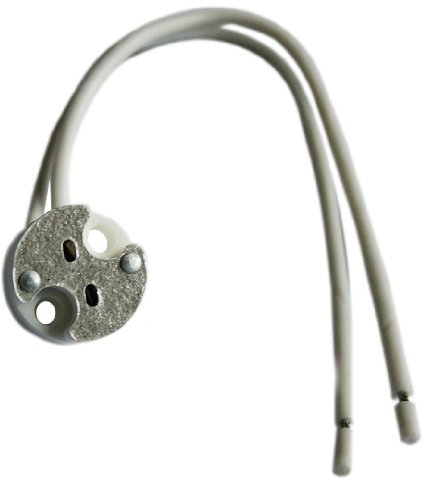 10 x Keramik Lampenfassung Halogen LED Fassung G4 GX5,3 GY6,35 MR11 MR16 Sockel