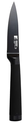 BERGNER Black Blade Cuchillo, Acero Inoxidable, Negro, Pelador