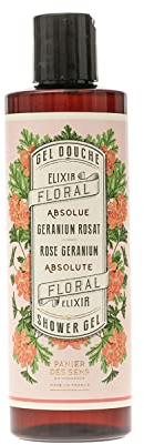 Panier des Sens - Docciaschiuma al Geranio Rosa - Bagnoschiuma Donna e Uomo, Con Olio di Karitè, Doccia Schiuma Corpo con 96% Ingredienti Naturali, Made in France, Senza SLS e Vegano - 250ml