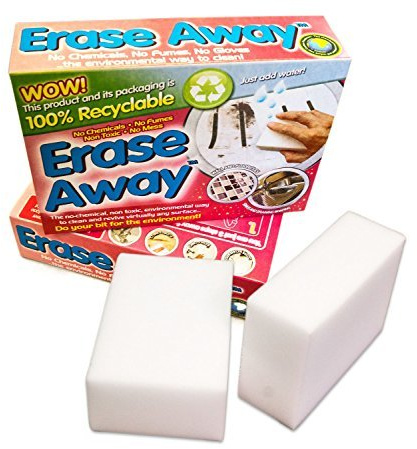 Oven Pride Erase Away Non Chemical Magic Sponge (= 2 sponges) by OVEN PRIDE