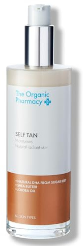 The Organic Pharmacy Self Tan - Streak-free, Natural Bronze Glow for Face & Body - Vegan - 100 ml