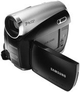 Samsung Caméscope numérique + Sacoche Mini DV Zoom optique 34x Ecran 2,7 Noir
