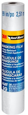 Scotch Painter's Tape AMF99 3M handmask avancerad maskeringsfilm, 251,5 cm bredd, 1 rulle