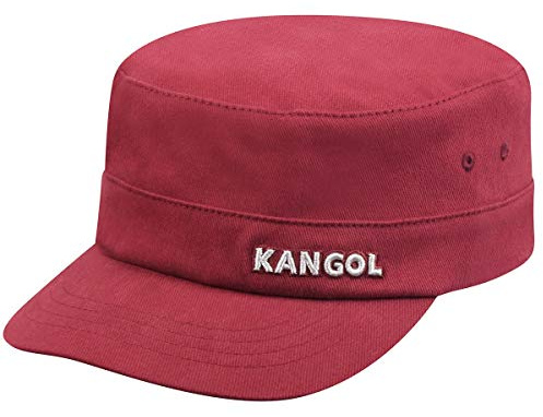 Kangol Flexfit Urban Army Cap Fullcap Armycap Military Damencap Herrencap Damen/Herren - mit Schirm, Hinten geschlossen, Schirm Frühling-Sommer