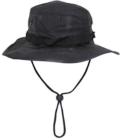 MFH Buschhut US mit Kinnband GI Boonie Rip Stop, M, HDT-camo LE