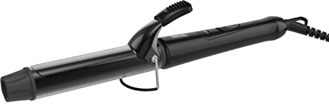Wahl Curling Tong, Hair Styling Tool, Curling Wand, Ceramic Curlers for Shiny Curls, Corded Hair Curling Wand, Swivel Cord, Quick Heat, Cool Touch Tip, Barrel Clamp, 32mm, Black