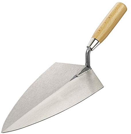 R.S.T. 11in Philadelphia Brick Trowel - Wooden Handle RTR10111