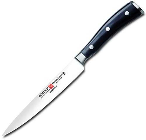 Wüsthof 952020 Schinkenmesser, Classic Ikon (4506-7), 16 cm Klingenlänge, geschmiedet, Edelstahl rostfrei, Fleischmesser extrem scharf