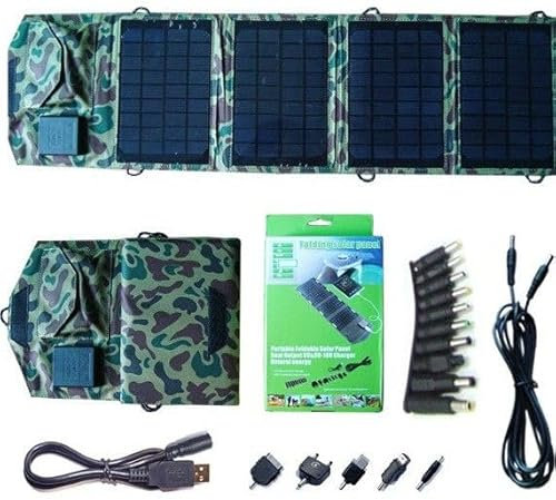 Eco Miracle Chargeur Solaire Universel 14 Watts et Contrôleur de Tension