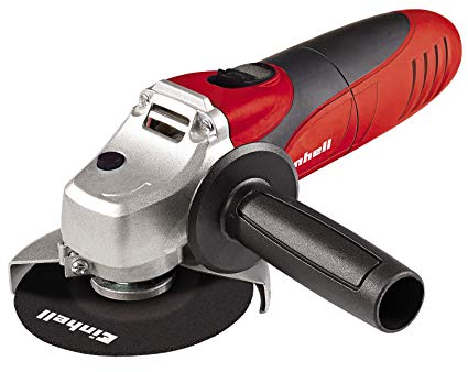 Einhell Smerigliatrice Angolare Tc-Ag 115/850, 500W, Protezione Disco, Rosso