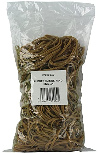 White Box 454G Size 34 Rubber Bands