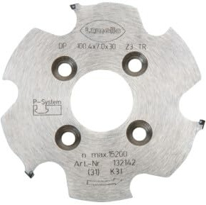 Lamello P Système de fraise à rainurer. Ø 100.4 X7 x 30 mm (Diamant) | 132142