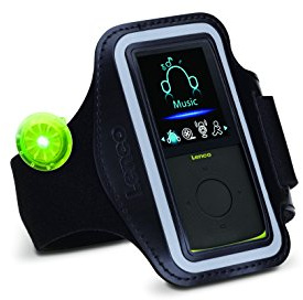 Lenco Mp3-player Podo-153 Schrittzählerfunktion und 4 GB interner Speicher, Inklusive Kopfhörer