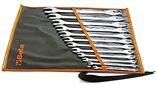 Beta 55/B8 - Doppelmaulschlüsselsatz, 8teilig (Art. 55), in Tasche