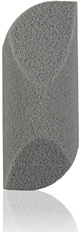 TITANIA Bimsschwamm 15 X 5 X 3,5 cm Handl (abgerundet) für Hand- & Fußpflege • Ergonomisch geformter Hornhautentferner • Bimsschwamm Fußpflege • Made in Germany