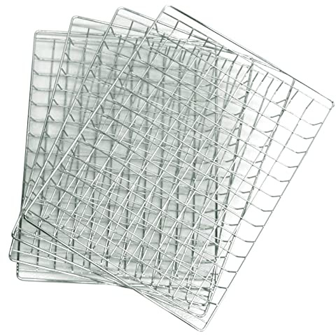 Bradley Smoker Stainless Steel Wire 4 Grill Racks, Roasting & Cooling Rack Set