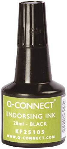Stempelfarbe 30ml schwarz CONNECT KF25105