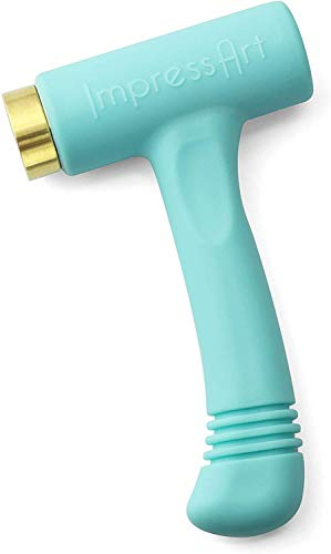 ImpressArt Ergo Angle Metal Stamping Hammer with Replaceable face