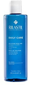 Rilastil Daily Care Soluzione Micellare Lenitiva, Detergente Struccante Viso Occhi senza Risciacquo per Pelli Sensibili e Reattive, Confezione da 250 ml