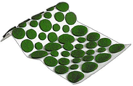 Richelieu America F32032tv Felt Pads, Assorted Sizes, Green