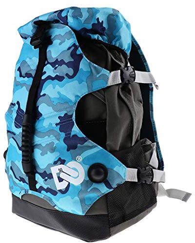 Perfeclan Skate Aufbewahrungstasche Skateschuhe Rucksack mit Reflektierende Streifen für Rollschuhen, Inline-Skates, und Eislaufschuhen